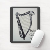 Irish Celtic Harp Muismat (Met muis)