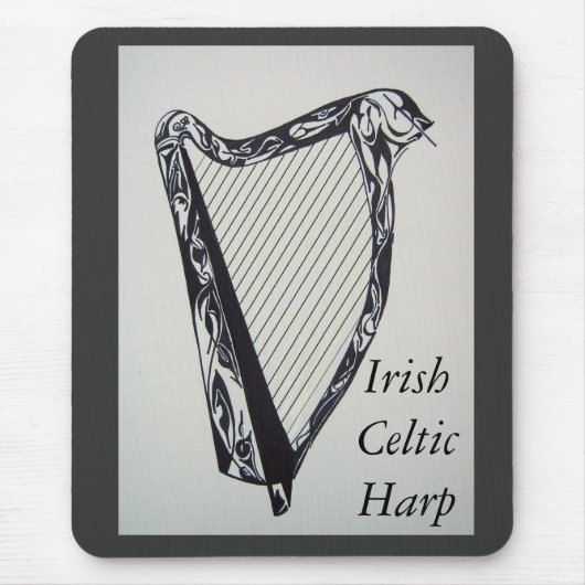 Irish Celtic Harp Muismat (Voorkant)