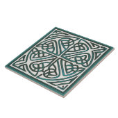 Irish Celtic Knot Ceramic Tegel Tegeltje (Zijkant)