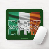 Irish Celtic Knot EIRE Flag Mousepad Muismat (Met muis)