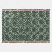 Irish Celtic Knot Throw Blanket Deken (Voorkant)