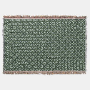 Irish Celtic Knot Throw Blanket Deken