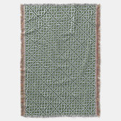 Irish Celtic Knot Throw Blanket Deken (Voorkant Verticaal)