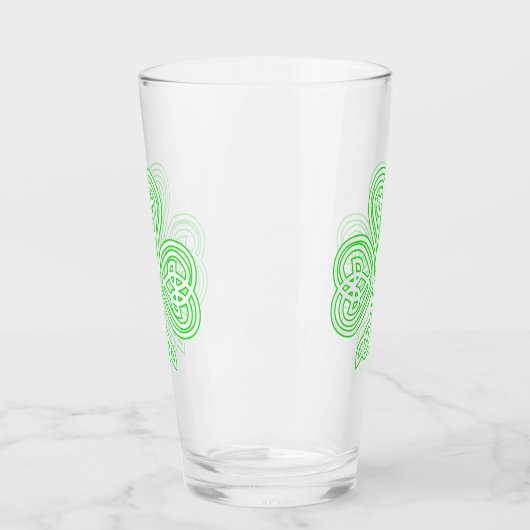 Irish Celtic Shamrock Glas (Links)