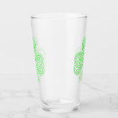 Irish Celtic Shamrock Glas (Rechts)