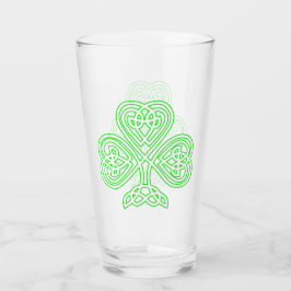 Irish Celtic Shamrock Glas
