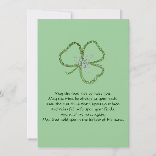 Irish Celtic Shamrock Knot (Voorkant)