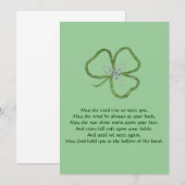 Irish Celtic Shamrock Knot (Voorkant / Achterkant)