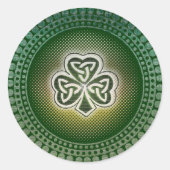 Irish celtic shamrocks stickers (Voorkant)