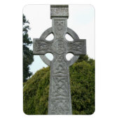 Irish Celtic Stone Cross Flexi Magnet Magneet (Verticaal)
