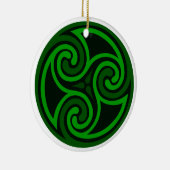 Irish Celtic Swirl Ornament (Rechts)