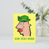 Irish Channel Head Briefkaart (Staand voorkant)