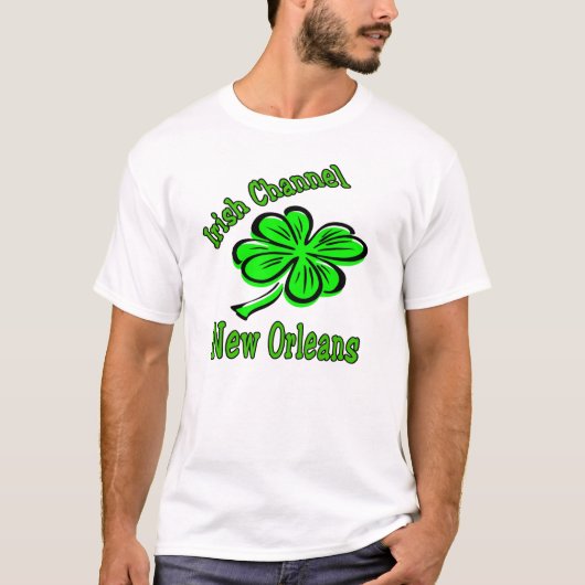 Irish Channel New Orleans T-shirt (Voorkant)
