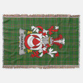 Irish Chapman wapenschild Family Crest Ireland Deken (Voorkant)