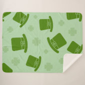 Irish Charm Sherpa Blanket Deken (Voorkant (horizontaal))
