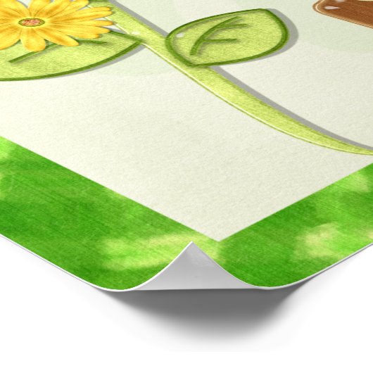 Irish Charm Whimsical Folk Art Print (Hoek)