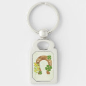 Irish Charm Whimsical LUCKY CHARM Sleutelhanger (Voorkant)