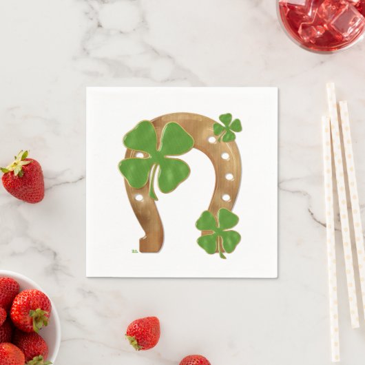 Irish Charm Whimsical PARTY NAPKINS 2 Servetten (Insitu)
