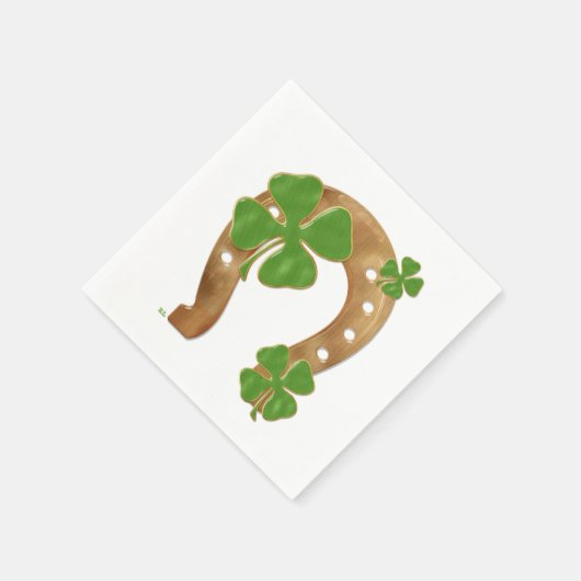 Irish Charm Whimsical PARTY NAPKINS 2 Servetten (Hoek)