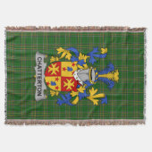 Irish Chatterton Wapen Familie Crest Irelan Deken (Voorkant)