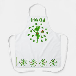 Irish Chef Apron personalize Words Schort