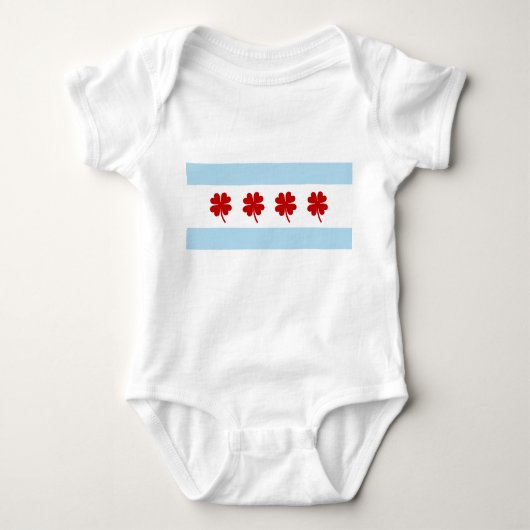 Irish Chicago Flag Romper (Voorkant)