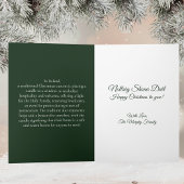 Irish Christmas Candle in Window Happy Christmas Kaart