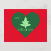 Irish Christmas Feestdagenkaart (Voorkant)