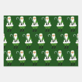 Irish Christmas Gift Wrapping Paper Sheets (Voorkant 3)