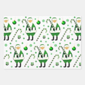 Irish Christmas Gift Wrapping Paper Sheets (Voorkant 2)