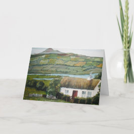 Irish Christmas Kaart, Mayo, Ierland Kaart