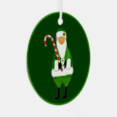 Irish Christmas Keepsake Metalen Ornament (Voorkant Rechts)