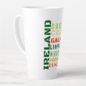 Irish Cities Subway Art Latte Mok (Linkerhoek)