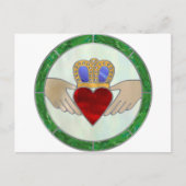 Irish Claddagh Briefkaart (Voorkant)