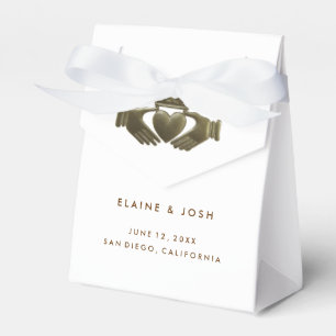 Irish Claddagh cadeau gunst dozen Bedankdoosjes