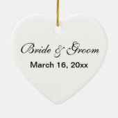 Irish Claddagh kerstversier Keramisch Ornament (Achterkant)