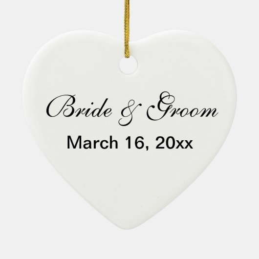 Irish Claddagh kerstversier Keramisch Ornament (Achterkant)