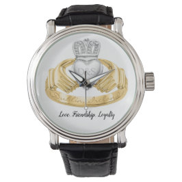 Irish Claddagh Love Ring Horloge