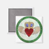 Irish Claddagh Magneet (Voorkant / Achterkant)