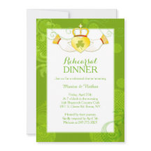 Irish Claddagh Ring Bruiloft repetitie diner