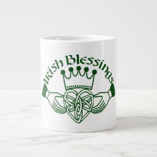 Irish Claddagh Ring Celtic Heart Blessings Grote Koffiekop