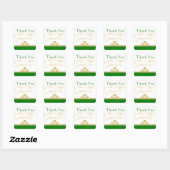 Irish Claddagh Wedding Thank You Stickers (Vel)