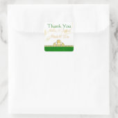 Irish Claddagh Wedding Thank You Stickers (Tas)
