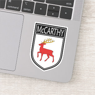 Irish Clan Crest - McCarthy Sticker