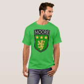 Irish Clan Crest - Moore T-shirt (Voorkant volledig)