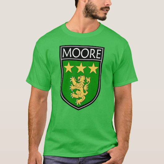Irish Clan Crest - Moore T-shirt (Voorkant)