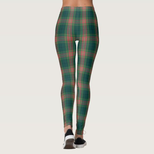 Irish Clan Gallagher Tartan Pset Leggings (Achterkant)