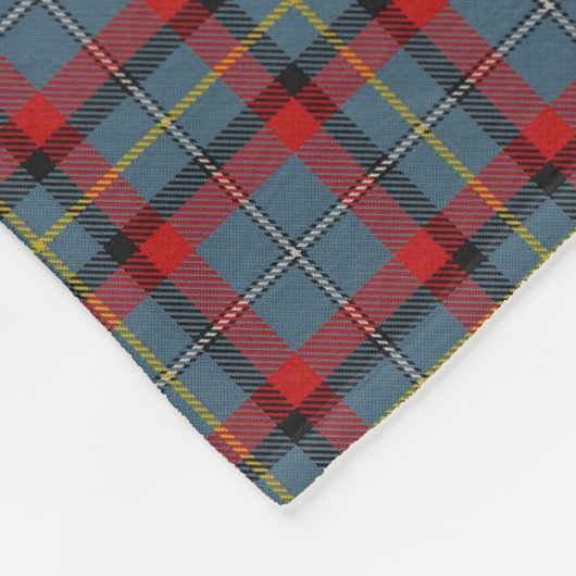 Irish Clan MacNamara McNamara Classic Tartan Fleece Deken (Hoek)