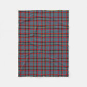 Irish Clan MacNamara McNamara Classic Tartan Fleece Deken (Voorkant)