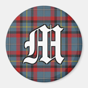 Irish Clan MacNamara McNamara Tartan Betonaccenten Magneet